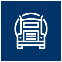 Transportation industry services icon